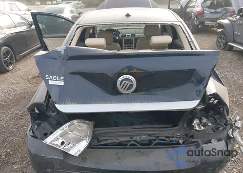 2008 Mercury Sable Premier from USA, damaged, VIN 1MEHM42W38G620567